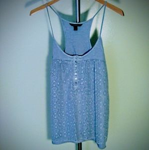 Banana Republic Fay Lace Sleeveless Top Size L